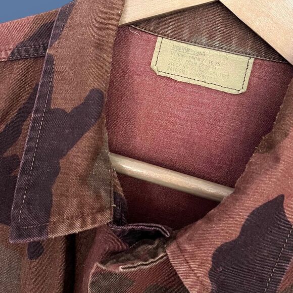 VINTAGE renewal woodland camouflage coat size M (long) - Picture 4 of 8